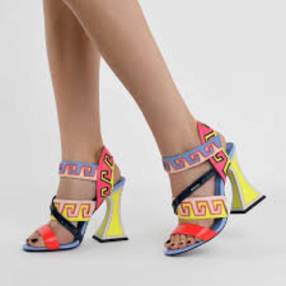 Kat Maconie Vibrant Multicolor Women's Heels